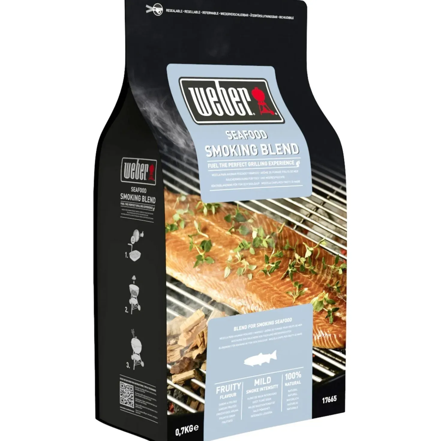 Chip per affumicatura Weber Seafood 700 g