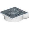 Chiusino con sifone in abs cromato