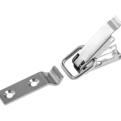 Chiusura a leva per casse acciaio inox 50x15 mm