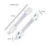 Chiusure felissibili regolabili per armadi e cassetti 19 cm 2 pz