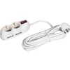 Ciabatta Multipresa elettrica BTICINO con interruttore e cavo 5 m