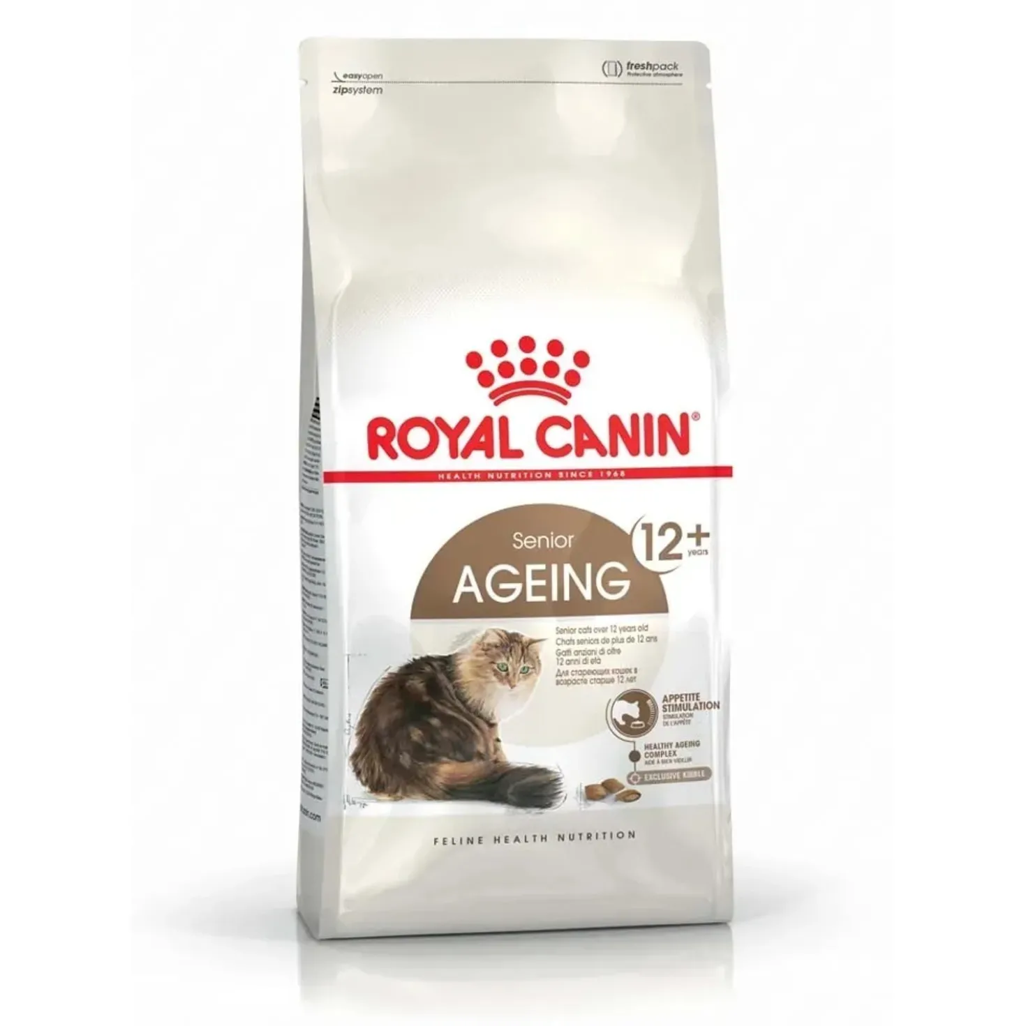 Cibo secco per gatti anziani Royal Canin + 12 anni 2 kg