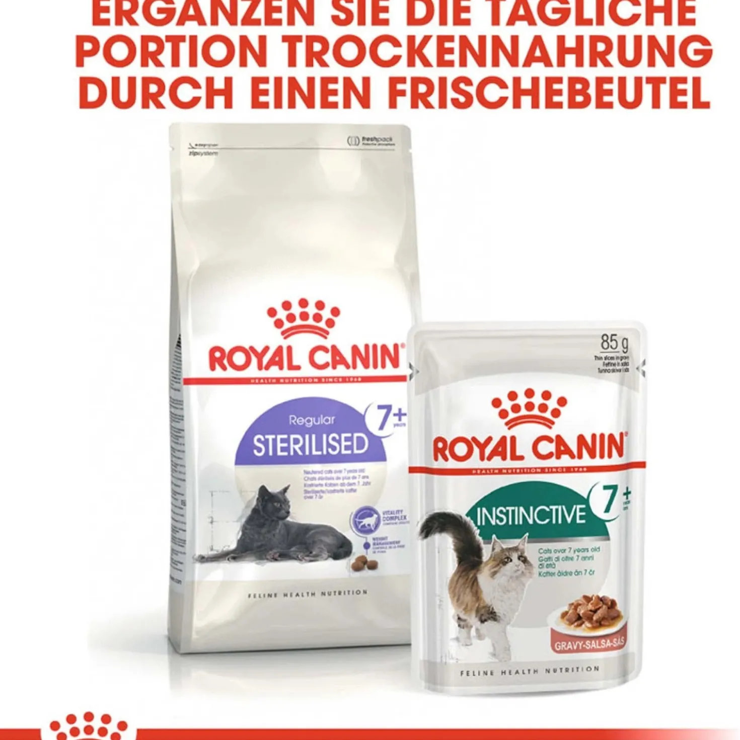 Cibo secco per gatti Royal Canin Sterilised 7+ 1,5 kg