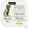 Cibo umido per cani Monge Fresh Paté e Bocconcini pollo 150 gr