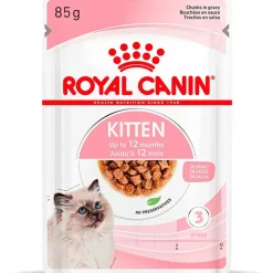 Cibo umido per gatti Royal Canin Kitten in salsa 85 gr
