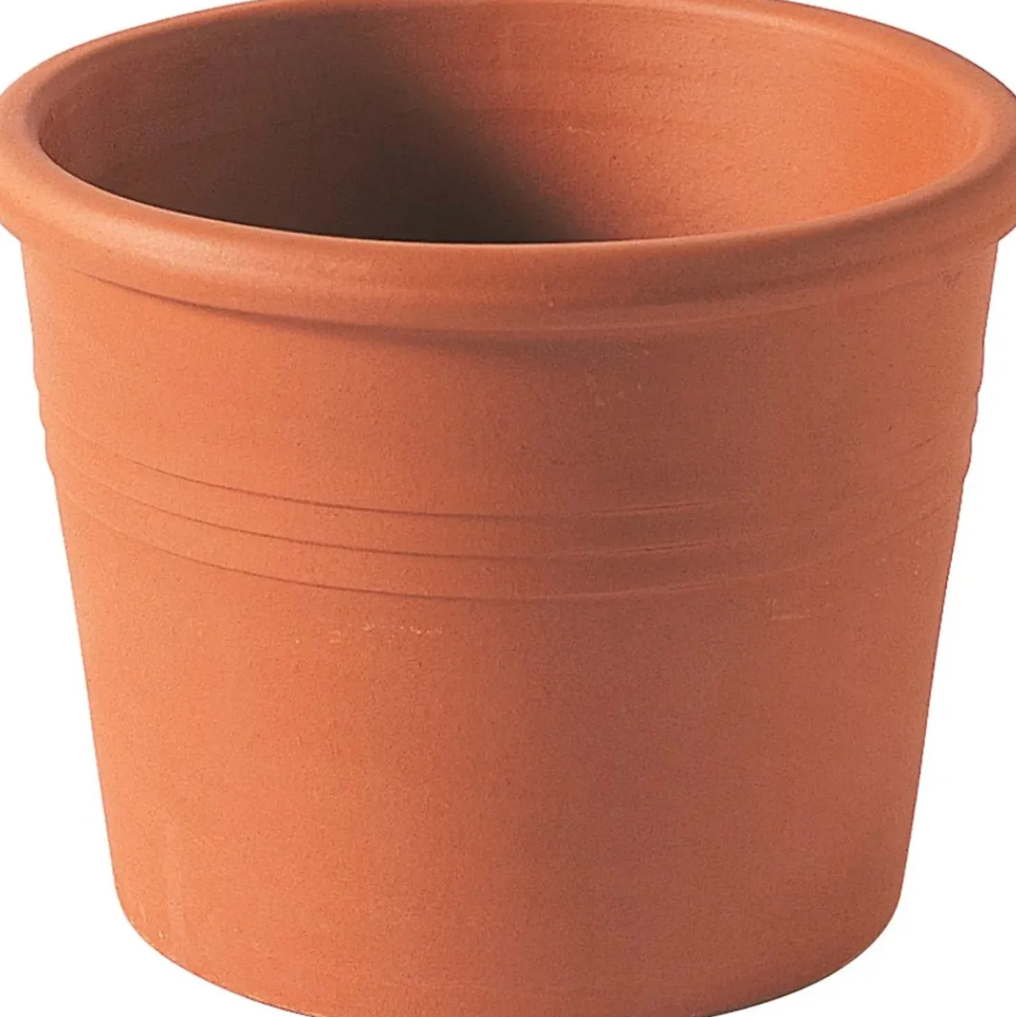 Cilindro bordato terracotta 40 cm