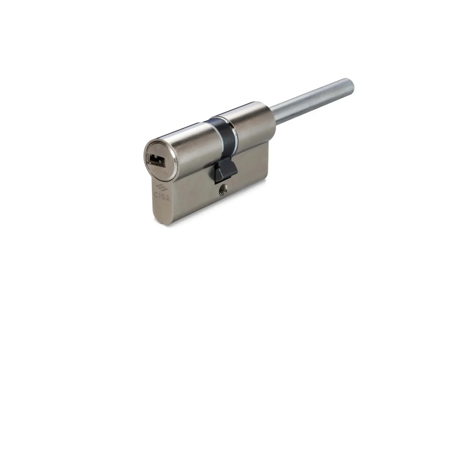 Cilindro europeo di sicurezza con codolo Cisa Asix P8 misura 30/50 mm