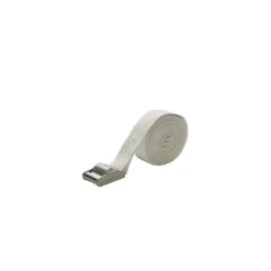 Cinghia a fibbia inox bianco 3 m x 25 mm P 250 kg