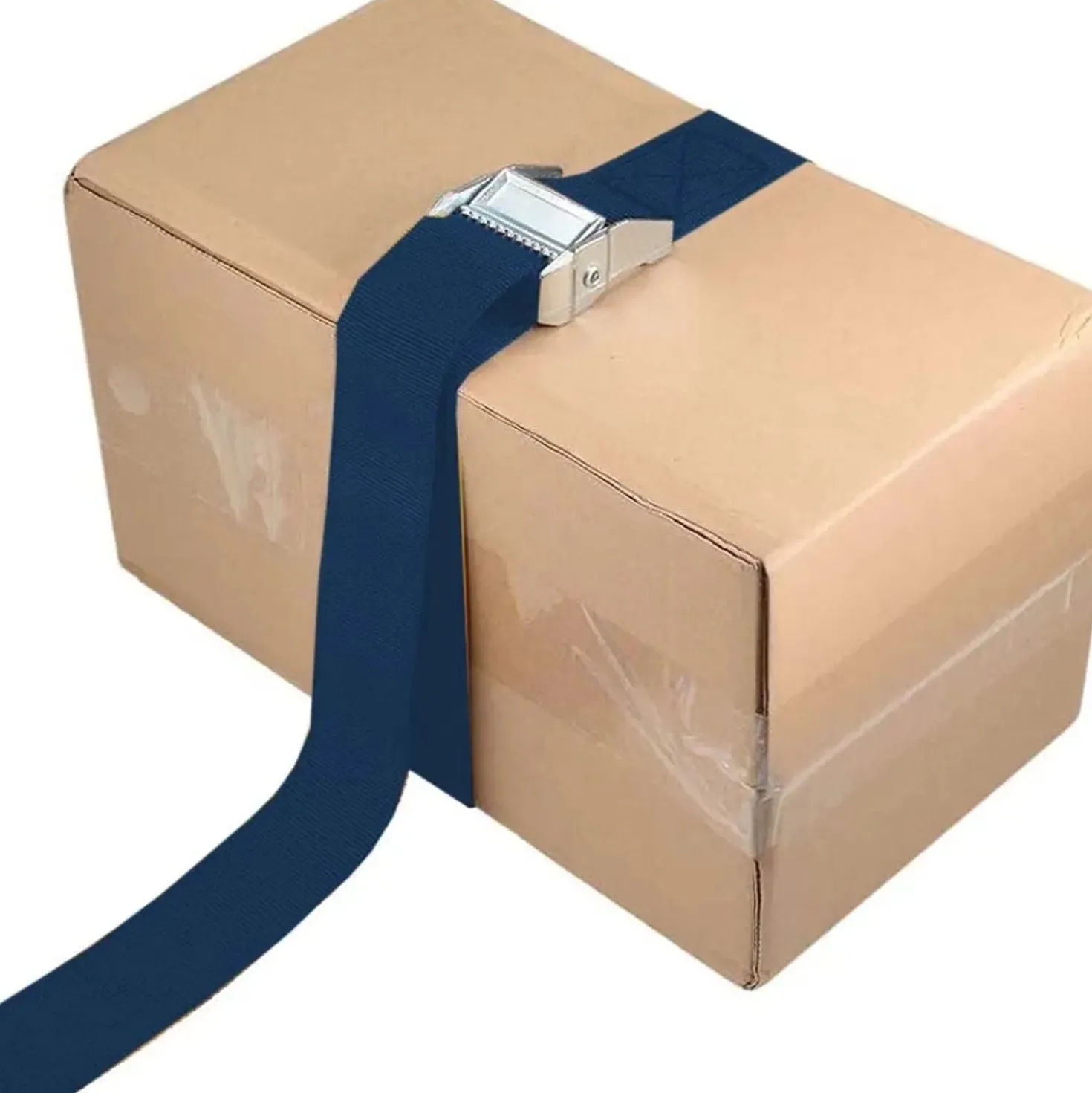 Cinghia a fibbia inox blu 3 m x 25 mm P 250 kg