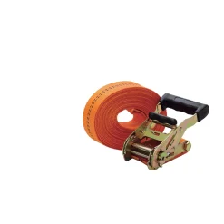 Cinghia cricchetto ad anello arancione 5 m x 35 mm P 2000 kg