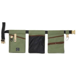 Cintura attrezzata 3 tasche Verdemax Tamerice olivine one size