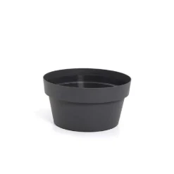 Ciotola in plastica riciclata Mymood 20 cm grigio fumo