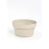 Ciotola in plastica riciclata Mymood 20 cm bianco pietra