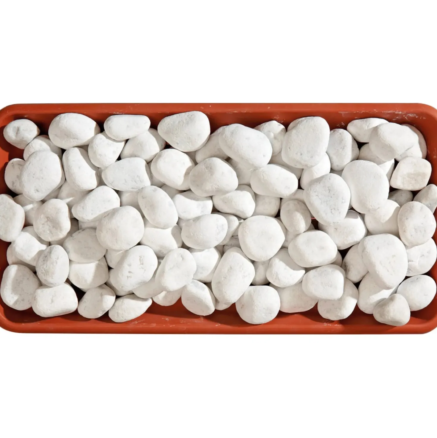 Ciottolo bianco Carrara 25-40 mm 20 kg