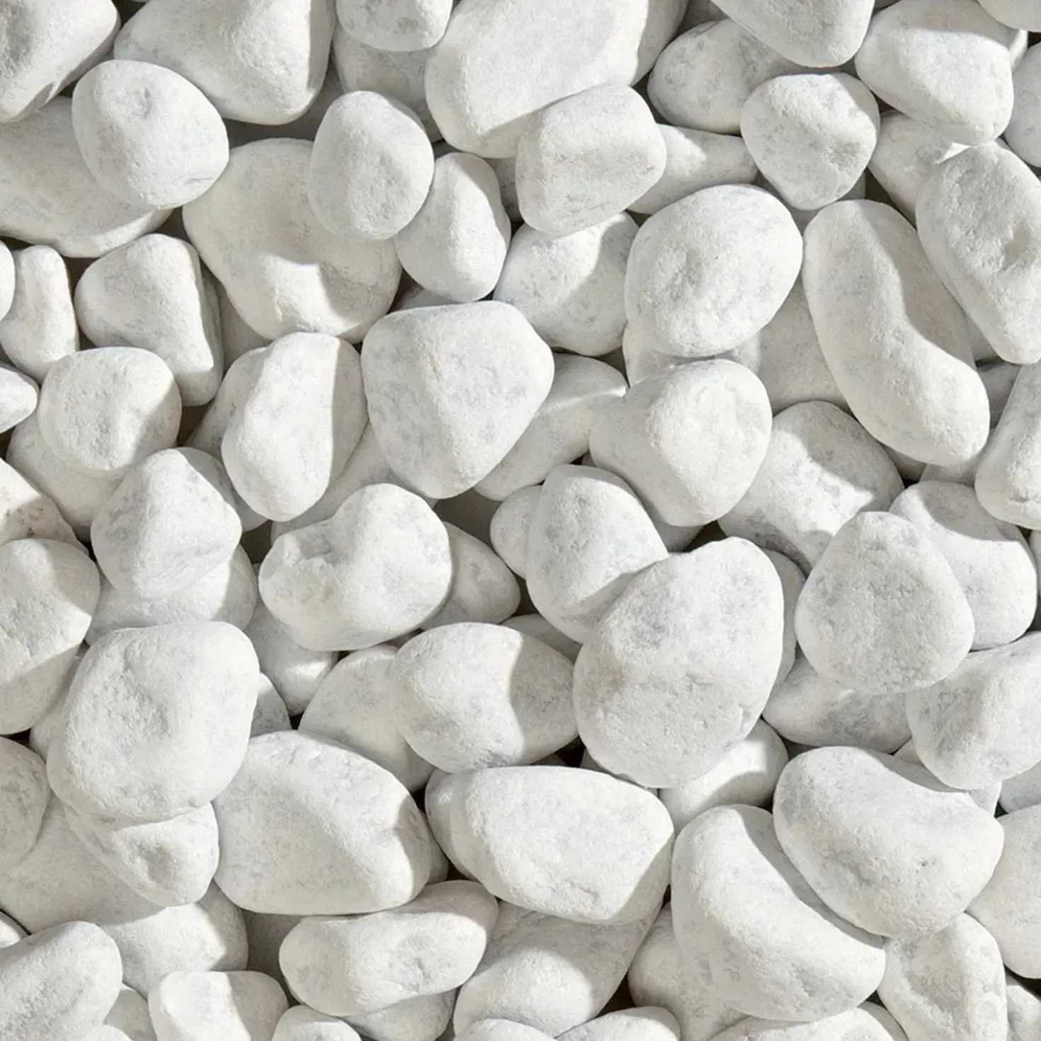 Ciottolo bianco Carrara 25-40 mm 1 kg