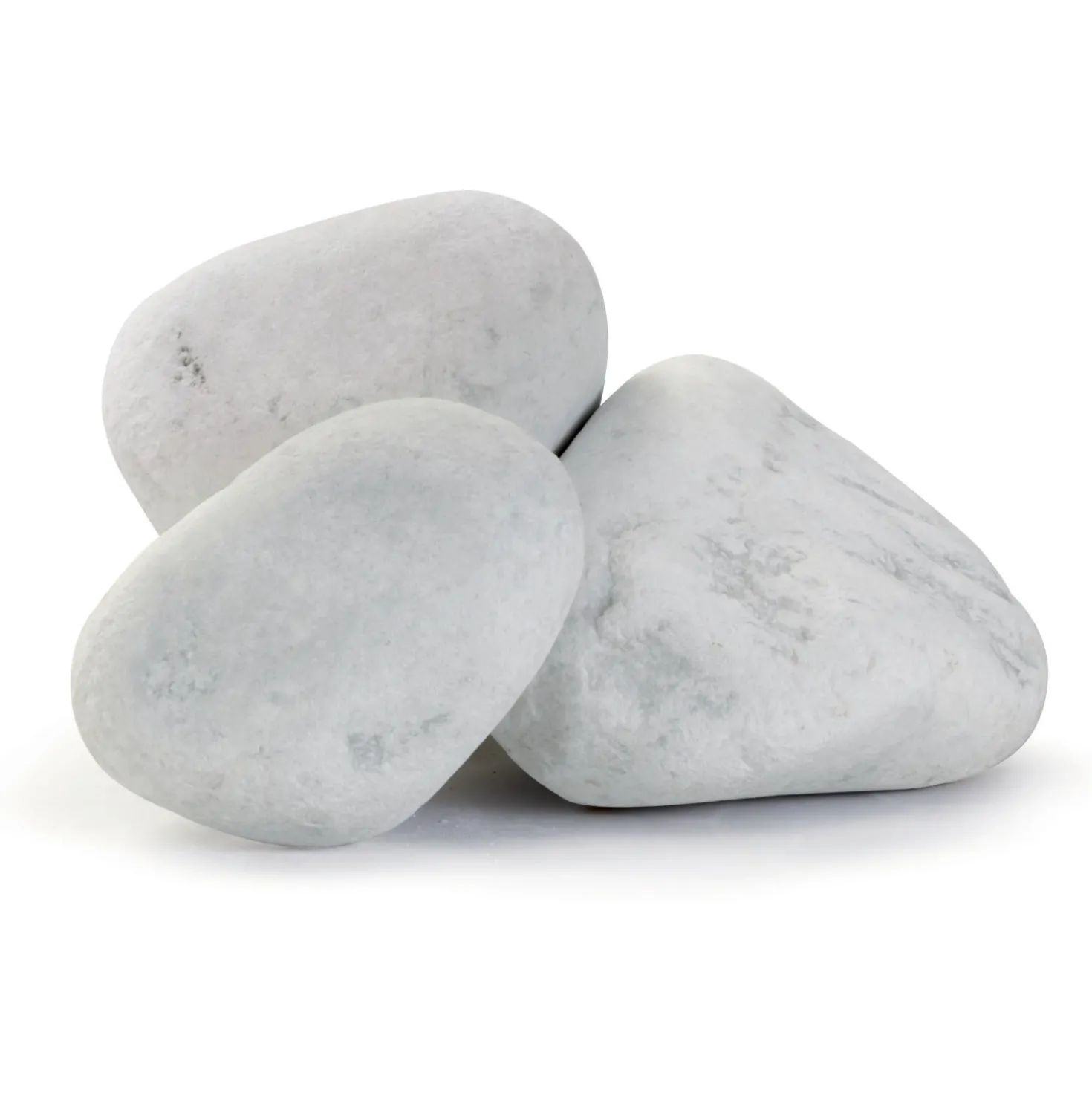 Ciottolo bianco Carrara 60-100 mm 20 kg