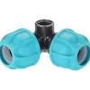 Claber raccordo a gomito Ø 25 mm filetto 13 mm (1/2")F