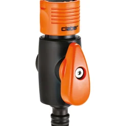 Claber raccordo automatico con rubinetto regolatore prensile uscita Quick-Click