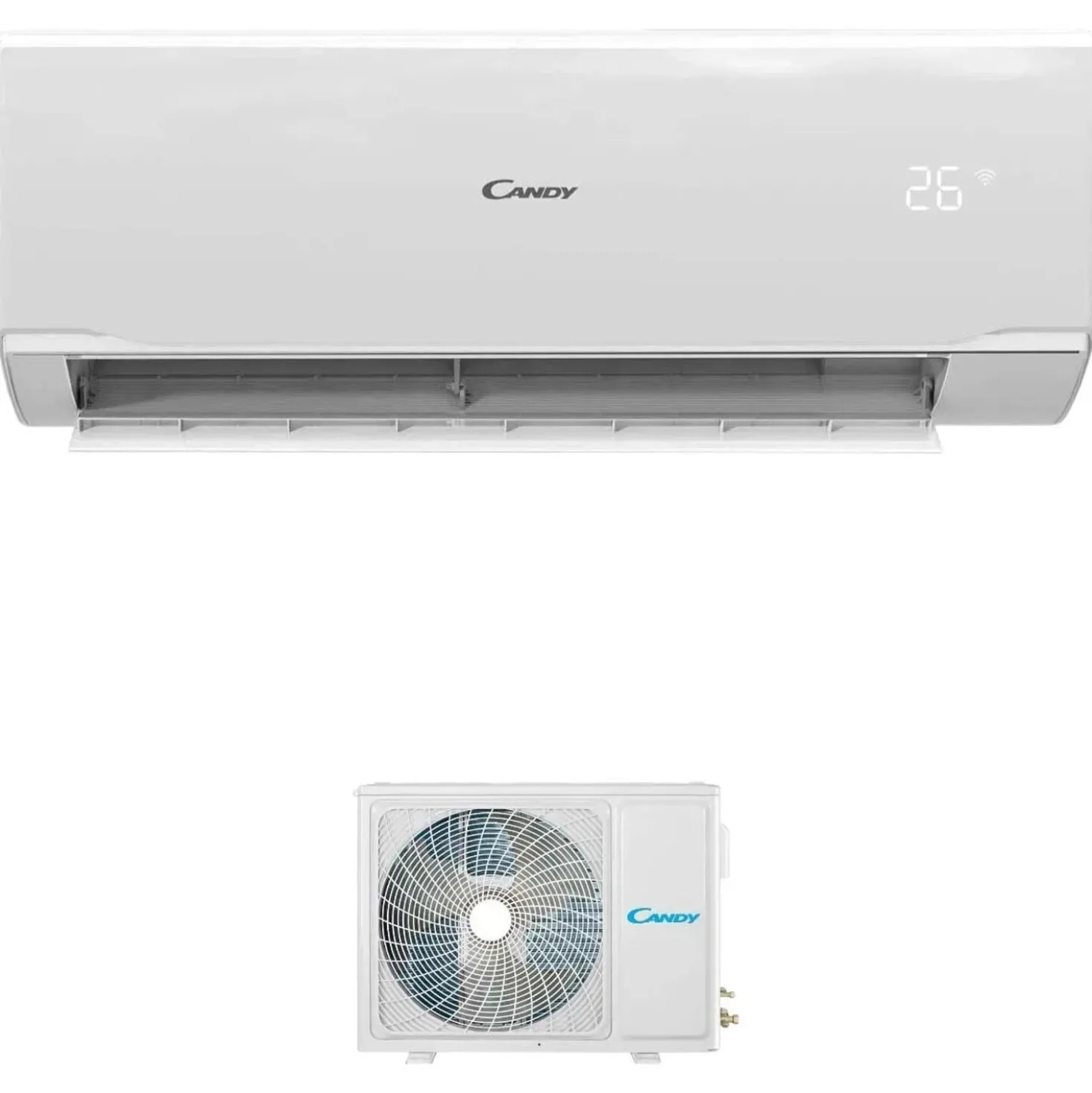 Climatizzatore fisso Candy Pura 2024 Monosplit 9000 BTU Classe A++/A+