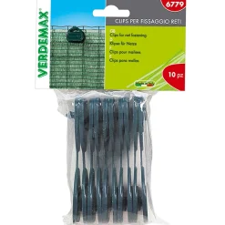 Clips per fissaggio reti 10 pz