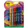 Colla Glitter Glue Original UHU colours blister 6 x 10 ml