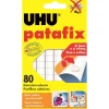 Colla in gommini UHU Patafix bianco 80 pz