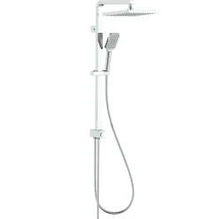 Colonna doccia Grenada 3 getti quadrata cromo