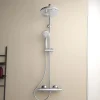 Colonna doccia Ideal Standard con termostato doccia Ceratherm T25 Cromo