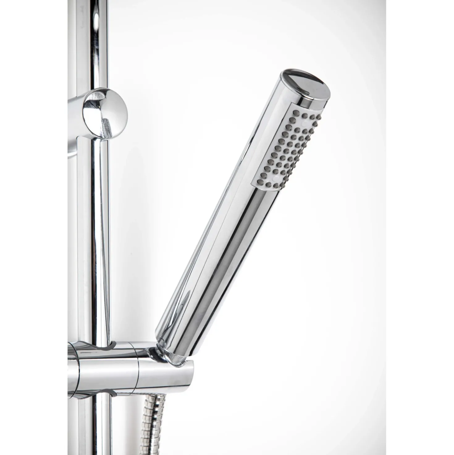 Colonna doccia Starter in acciaio e ABS cromo