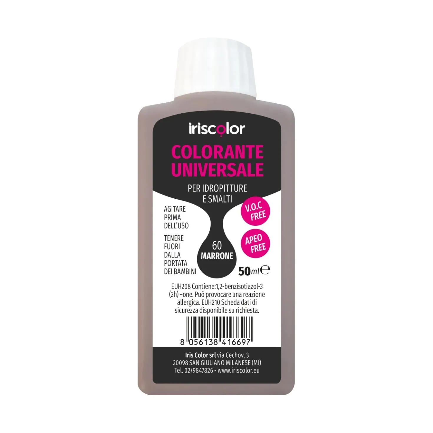 Colorante universale marrone 50 ml
