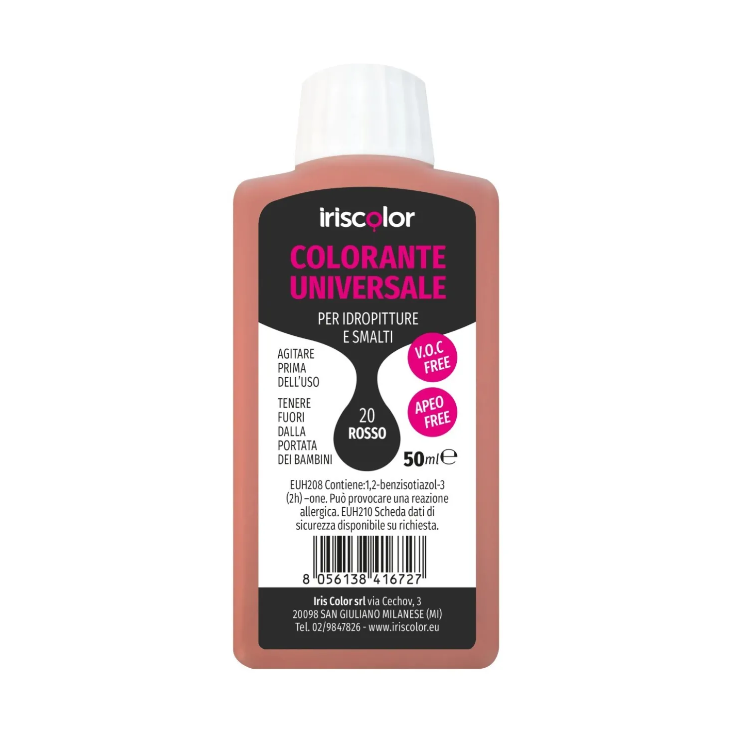 Colorante universale rosso 50 ml