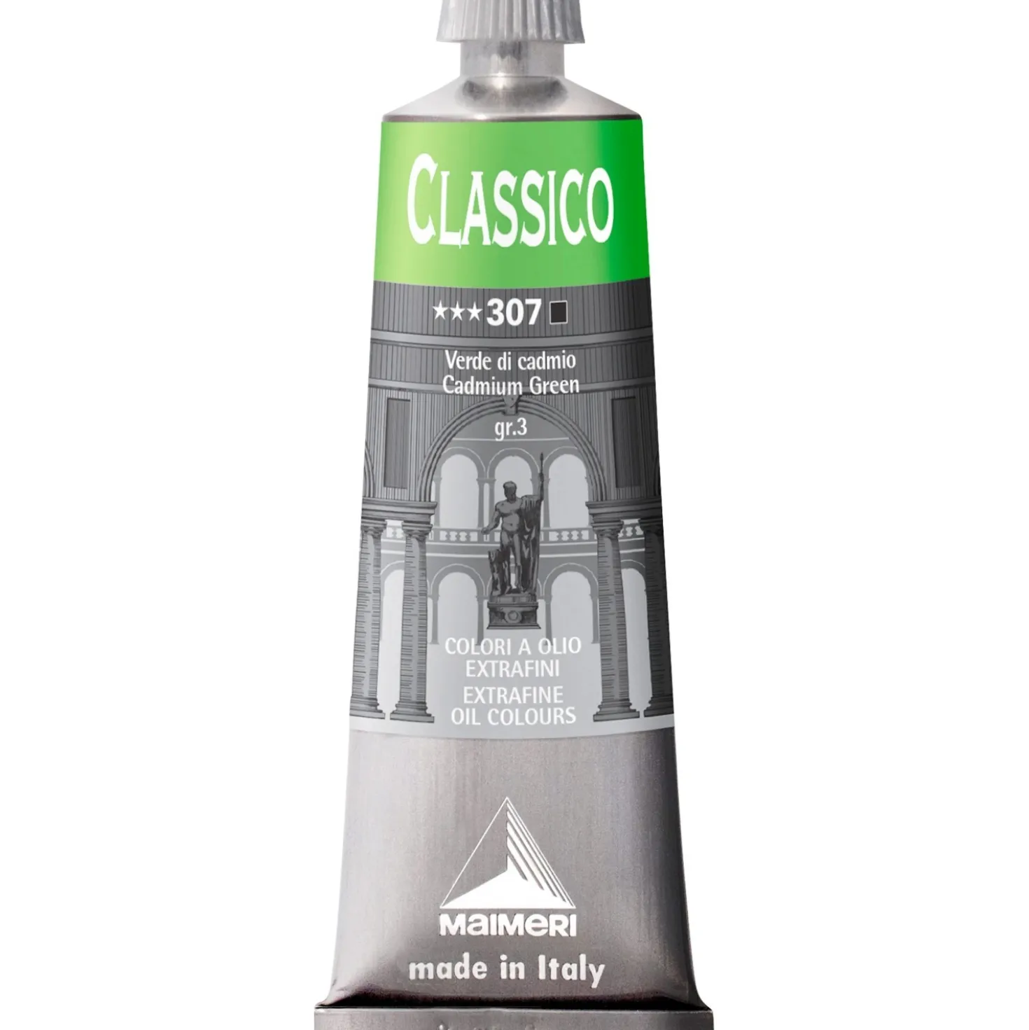 Colori olio classico 60 ml verde di cadmio