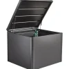 Compostiera da giardino Biohort MonAmi grigio scuro 86x102x102 cm