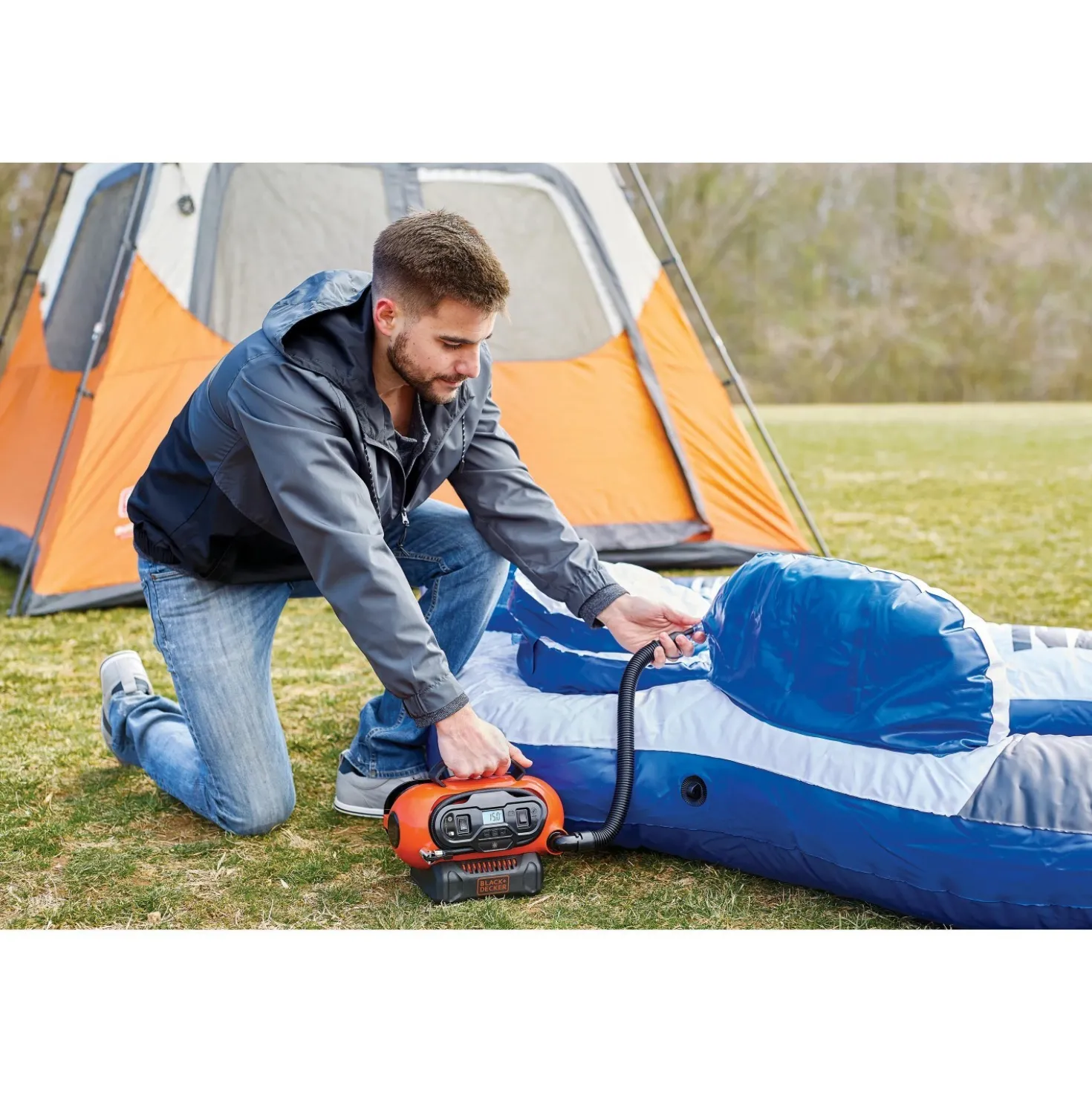 Compressore portatile ad aria Black+Decker