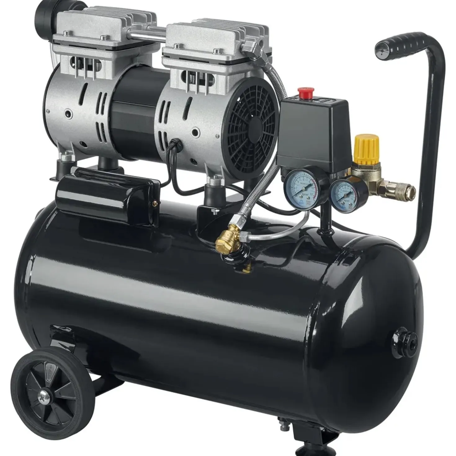 Compressore silenziato senza olio 24 l