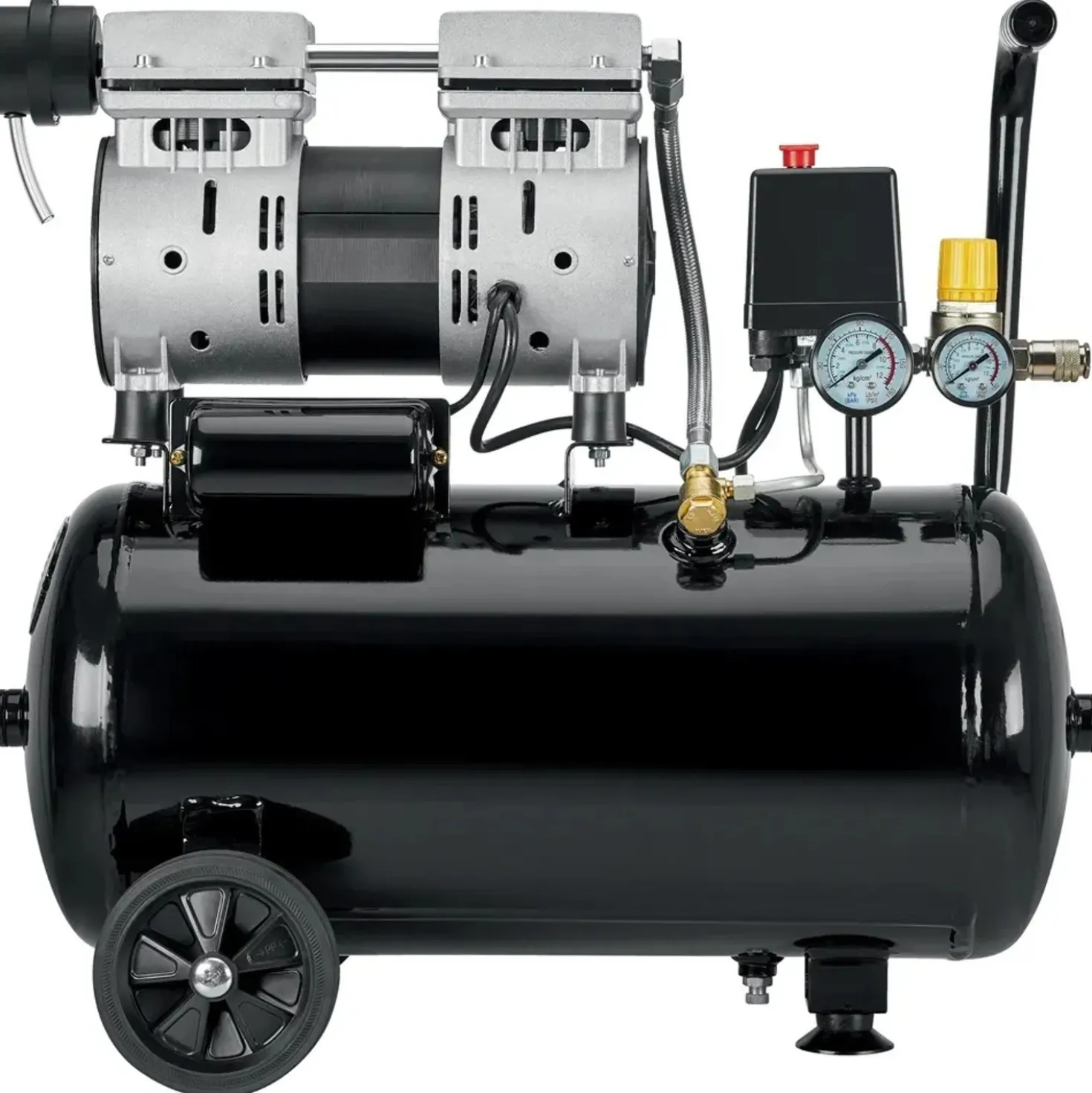 Compressore silenziato senza olio 24 l