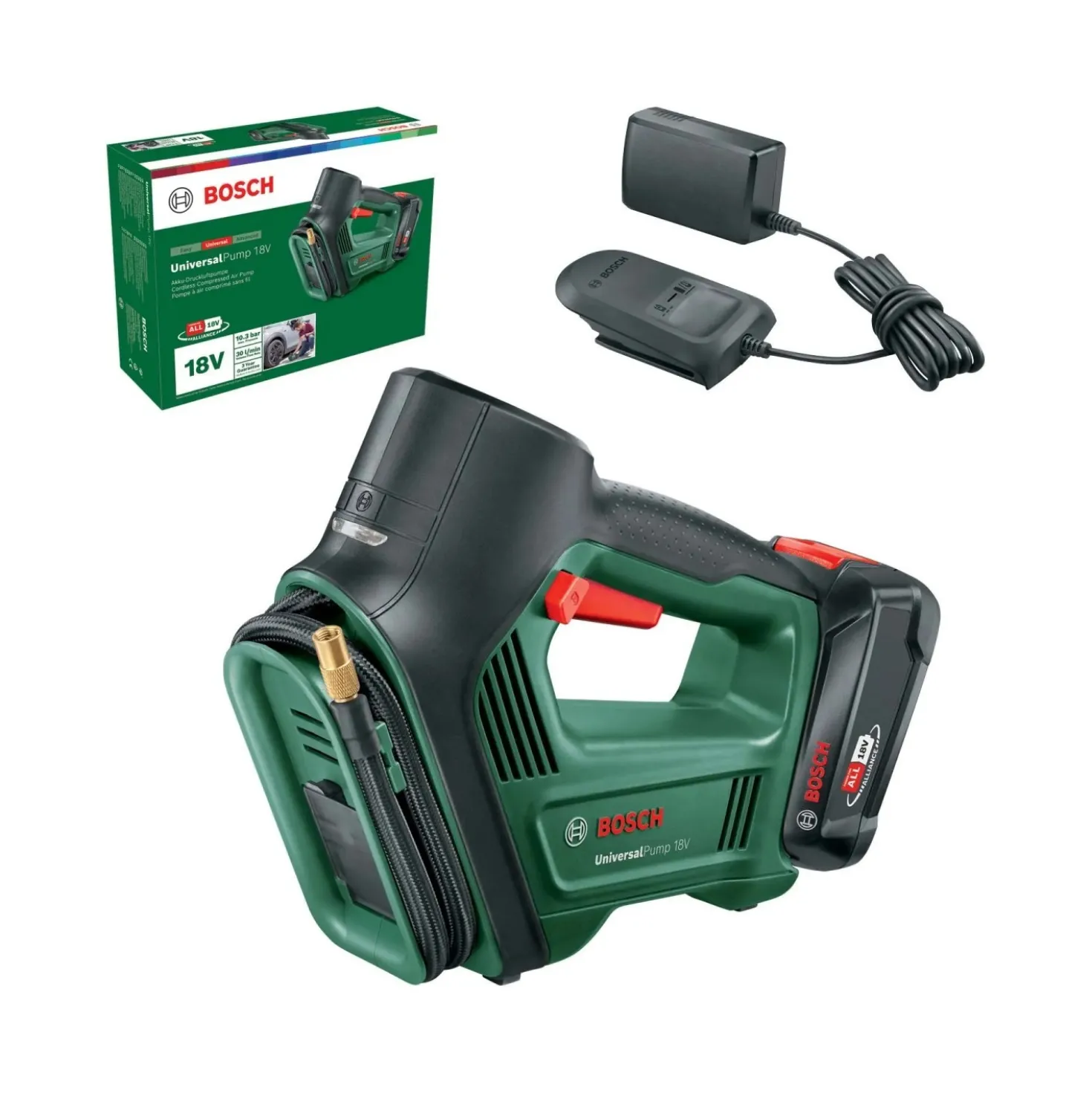 Compressore universale UniversalPump 18V - 1 batteria 30 l