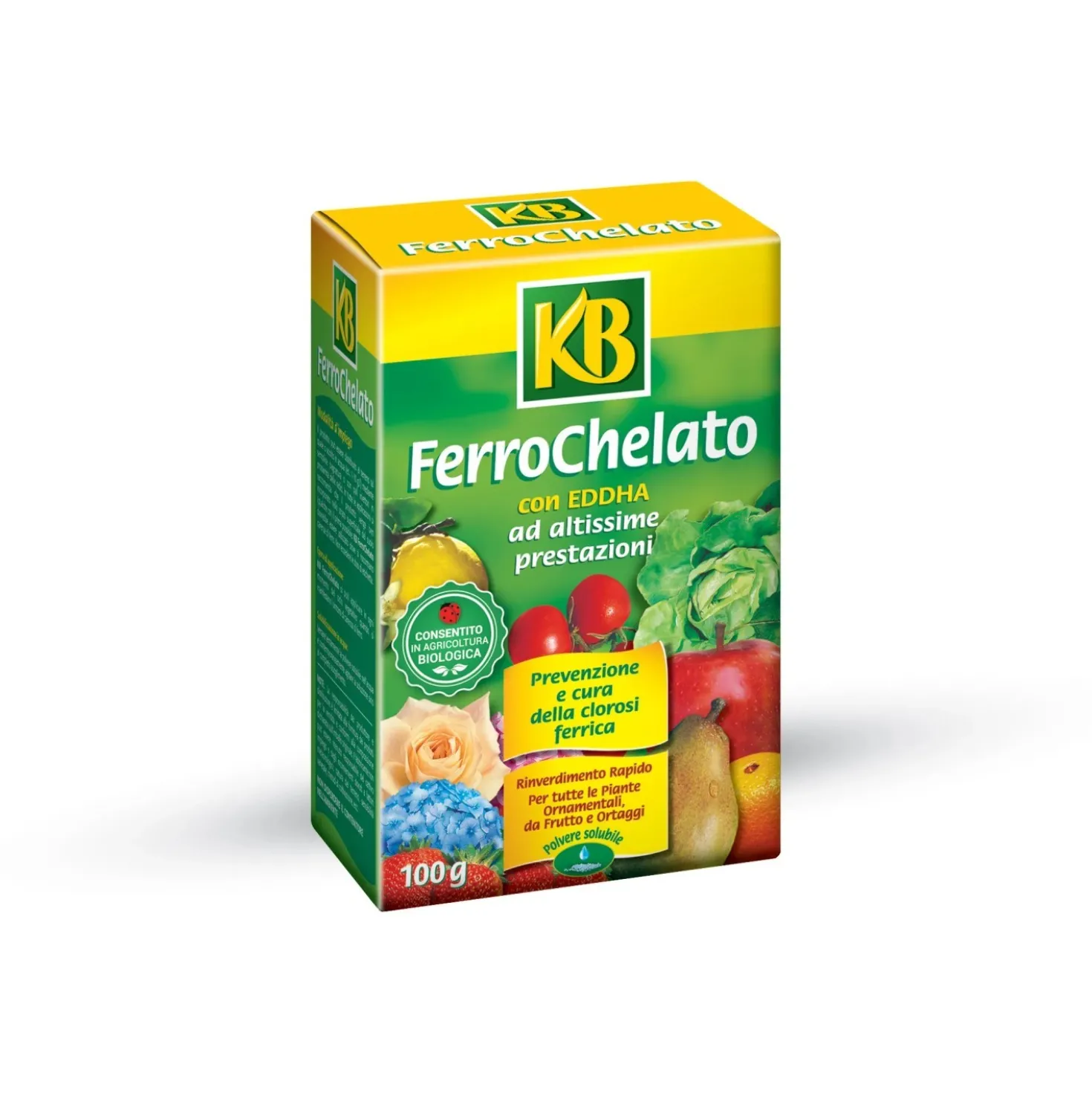 Concime per piante da giardino chelato di ferro KB ReFer® 5 x 20 g