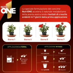 Concime per piante floreali Universale Nutrione 750 g
