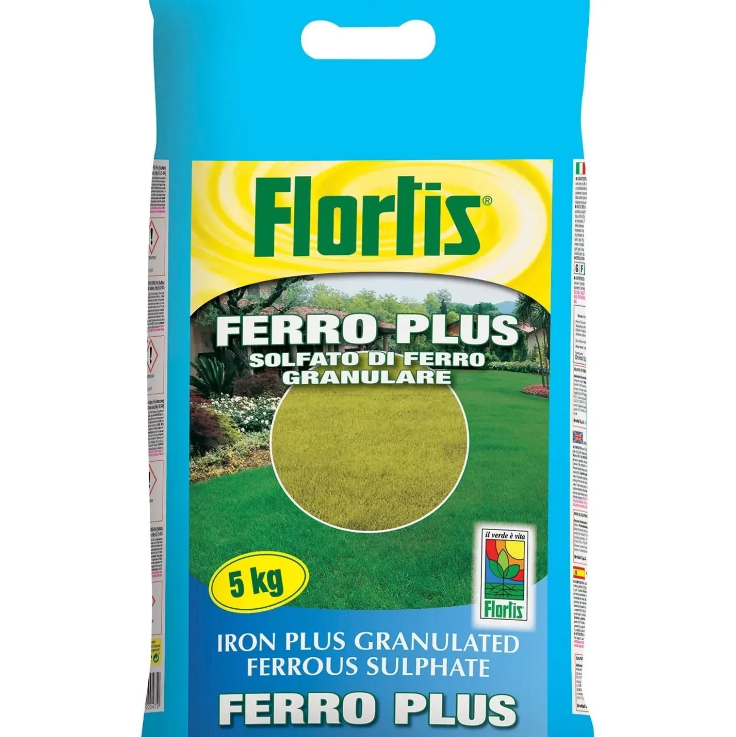 Concime per prato ferro plus Flortis 5 kg
