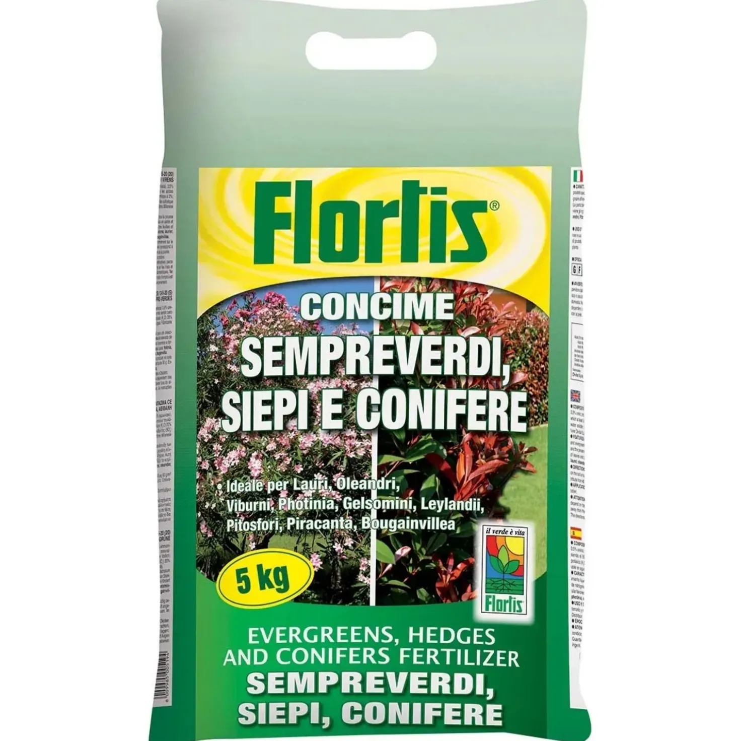 Concime per sempreverdi Flortis 5 kg