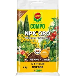 Concime universale NPK Oro Compo 4 kg