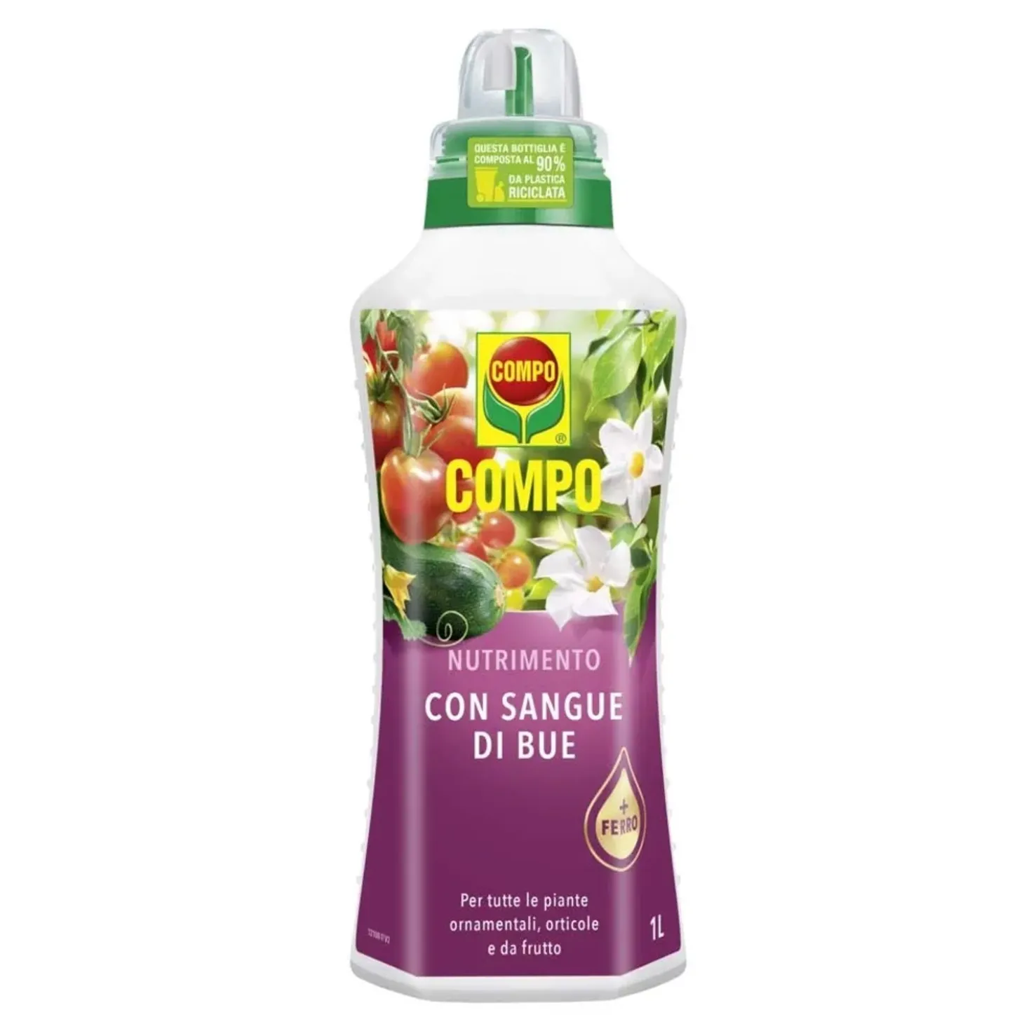 Concime universale per fiori con sangue di bue Compo 1 l