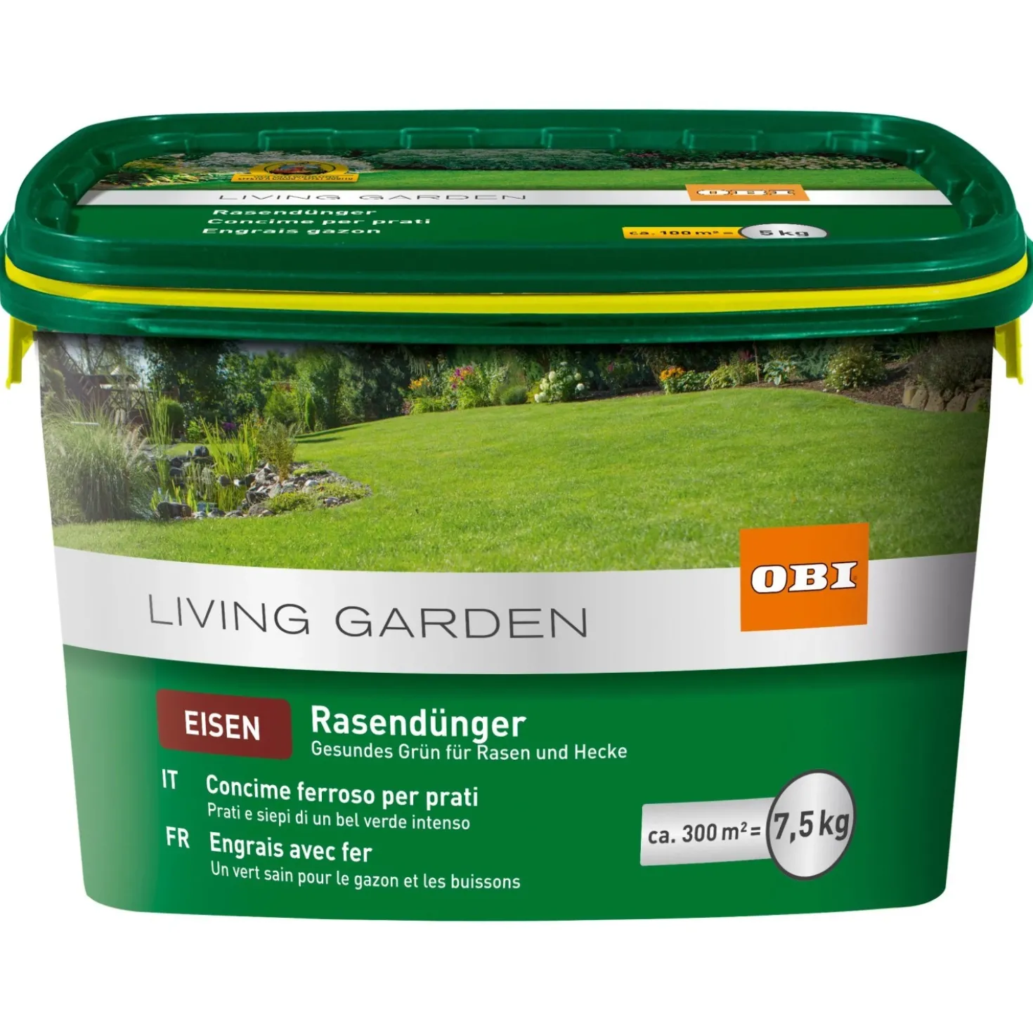 Concime universale per fiori base solfato di ferro OBI 7,5 kg