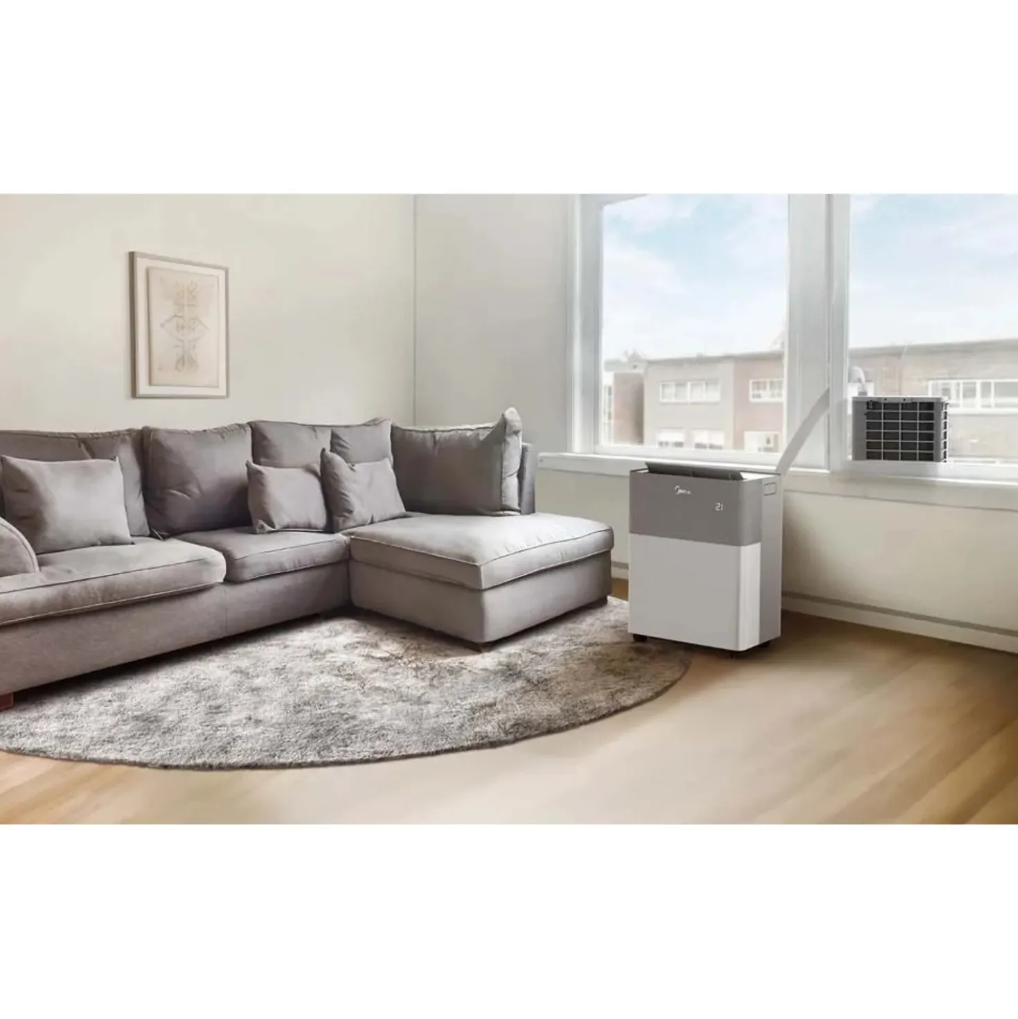 Condizionatore Portasplit Cool con telecomando 65x52x34 cm bianco