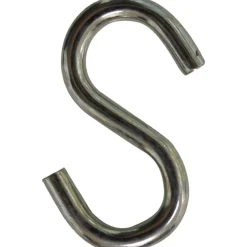 Confezione 15 ganci a S zincati d. 4 mm