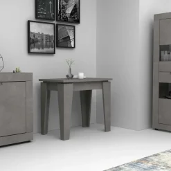 Consolle allungabile Natron cemento 50x90 cm