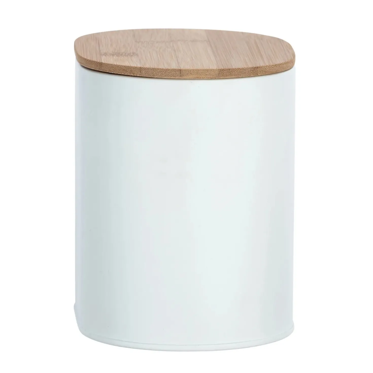 Contenitore bagno Wenko Gara bianco con coperchio