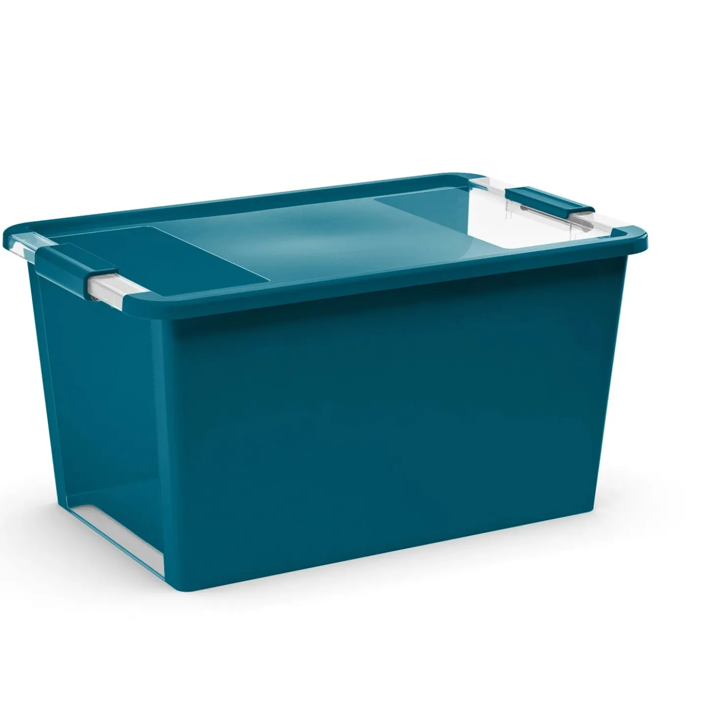 Contenitore in plastica Bi-Box con coperchio L 28x55x35 cm avalon teal