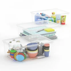 Contenitore in plastica C Box 26x37x14 cm S trasparente